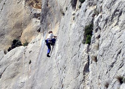 1st ascent ,Sea dreams. 6c - Rowland. Pleasure Domes