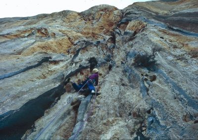 Deidro Edwards . 8a+ La Capella. Rowland