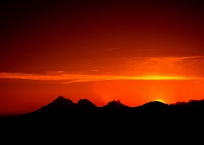 Sunset over the Costa Blanca