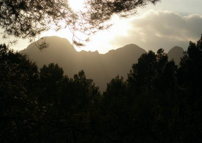 The end of a perfect day Monte Castellets